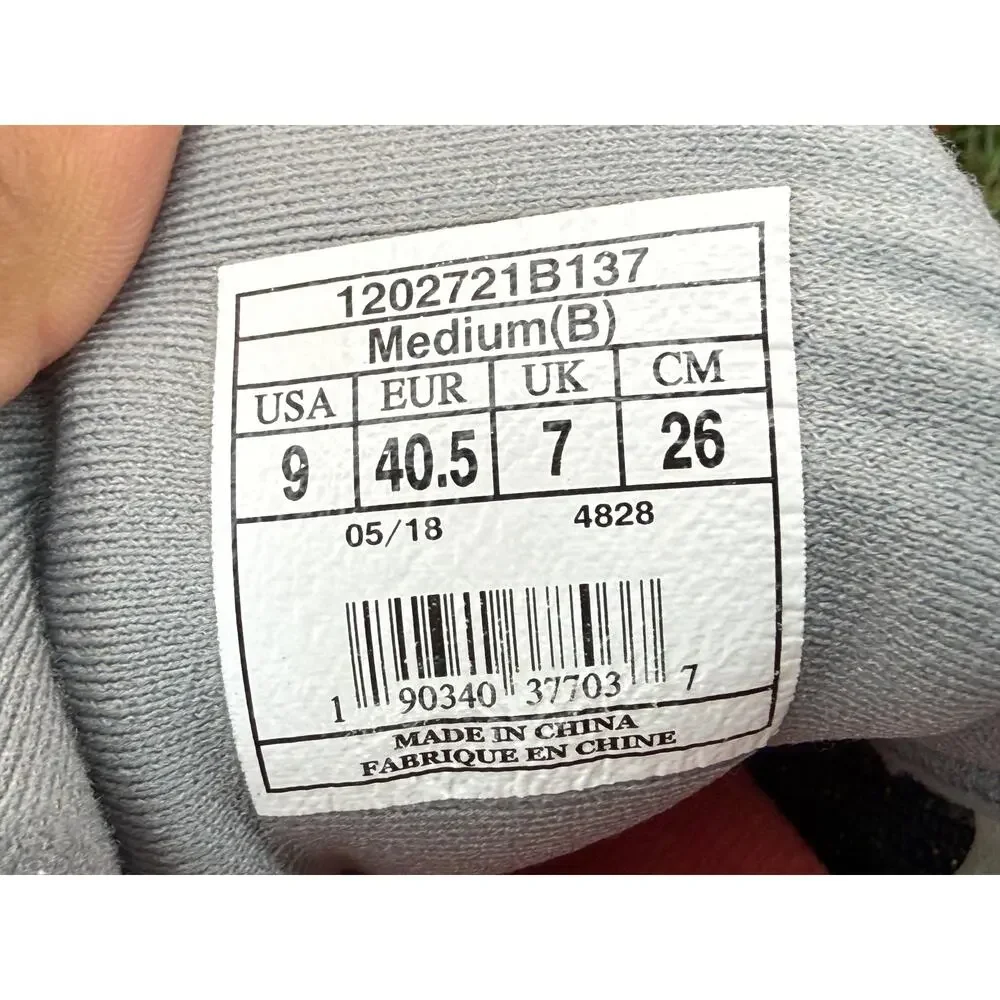 Brooks Bedlam 1202721B137 Athletic Sneaker Women's 9B Gray Knit Jogging Running